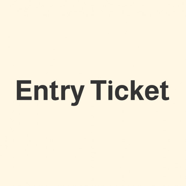 Entry ticket